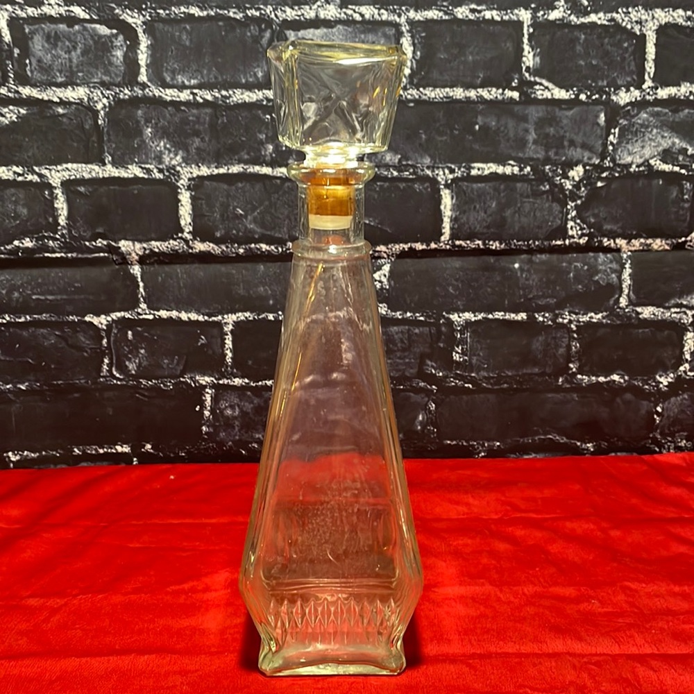 Vintage liquor bottle